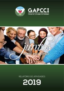 Capa do Relatório: Relatório de Atividades – 2019